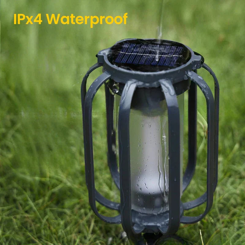 ✨4 Modes Solar Lantern Outdoor Light