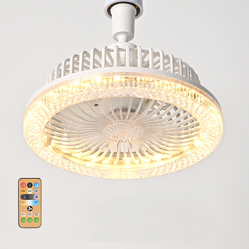 🍃E27 360° Rotating Ceiling Fan with Remote Control