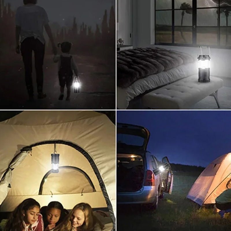 💡Solar LED Strong Light Outdoor Fan Lantern🔋