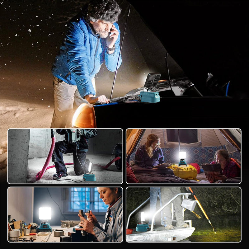 🔥Hot Sale🔥LED Flood Light with USB/Type-C Charging