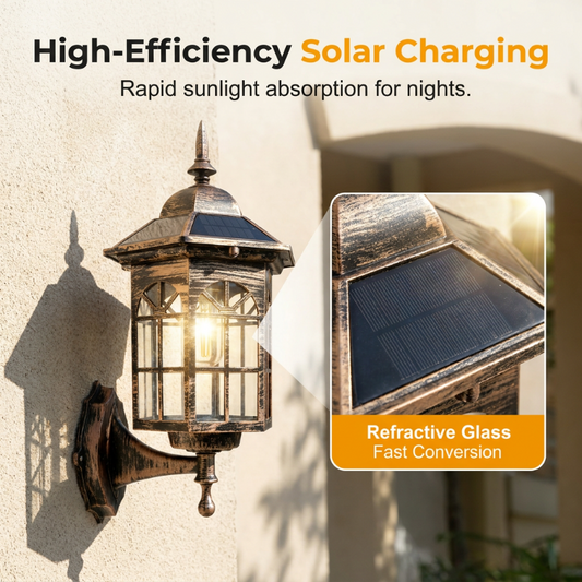☀️ Outdoor Solar Wall Light with Motion Sensor – Easy, Safe & No Wiring Needed 🏡💡
