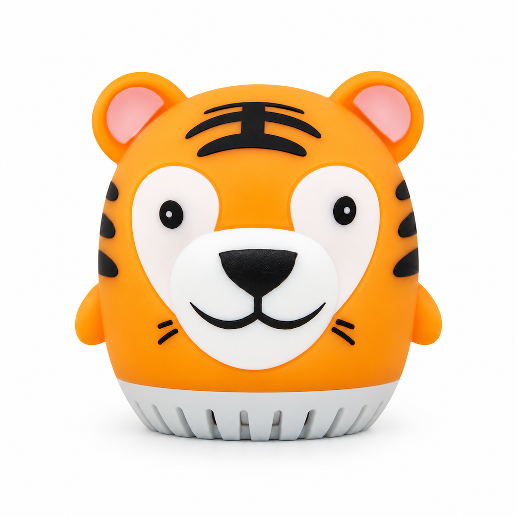 Portable Mini Animal White Noise Sound Machine with Soothing Music and LED Night Light Rechargeable Sleep Aid Device