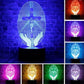 3D Effect Lamp With Jesus Engraved