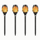 🔥Halloween Hot Sale💀Spooky Skulls Solar Torch Flame Lights👿