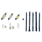 💡42-piece super bright LED car interior lighting set - plug & play upgrade for your car ✨