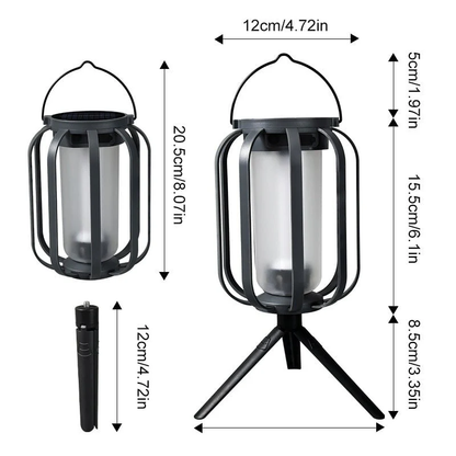 ✨4 Modes Solar Lantern Outdoor Light