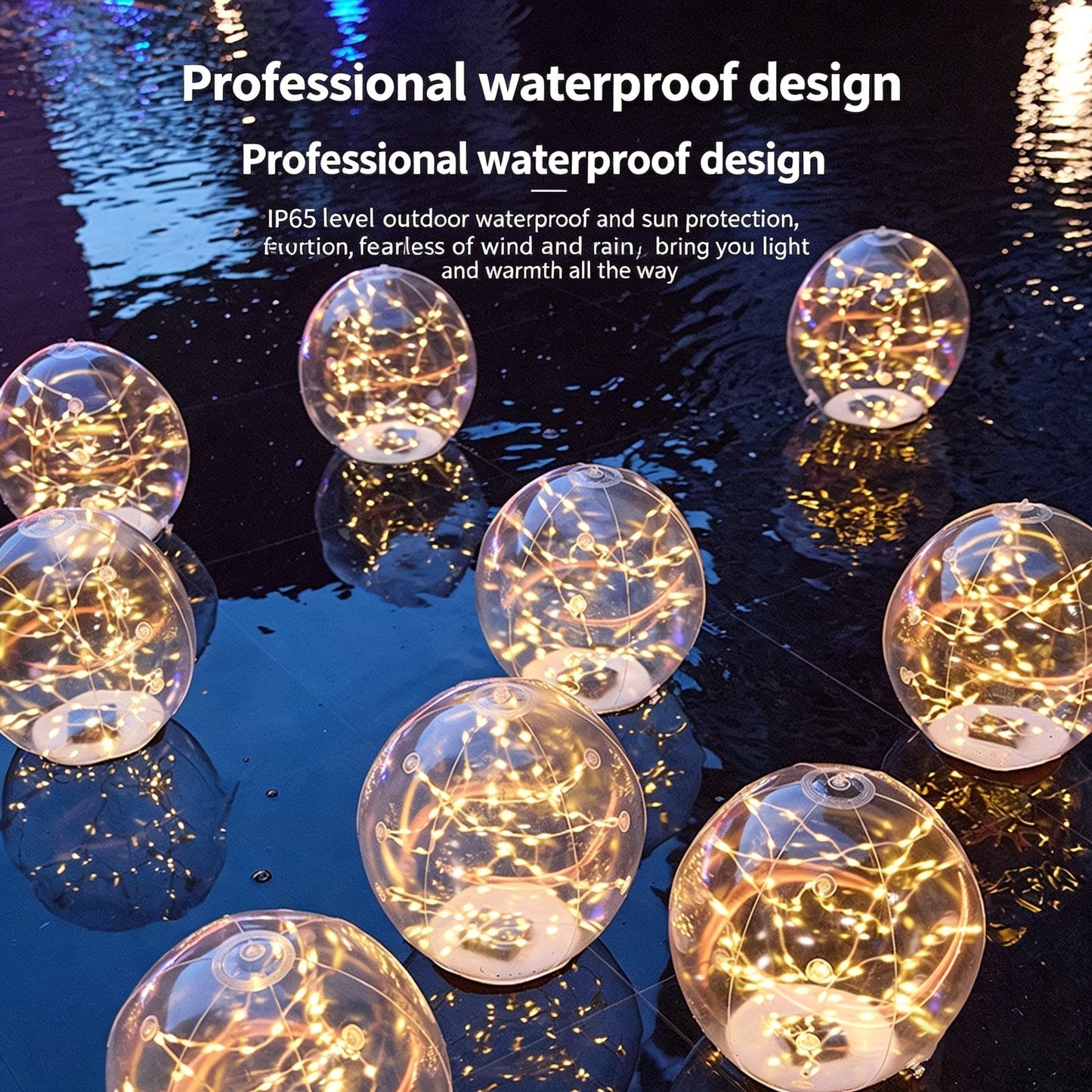 💕Floating Outdoor Solar Decorative Light🌙