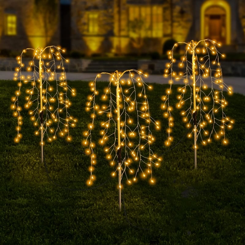 🌈 Solar Garden Lights Outdoor Decor