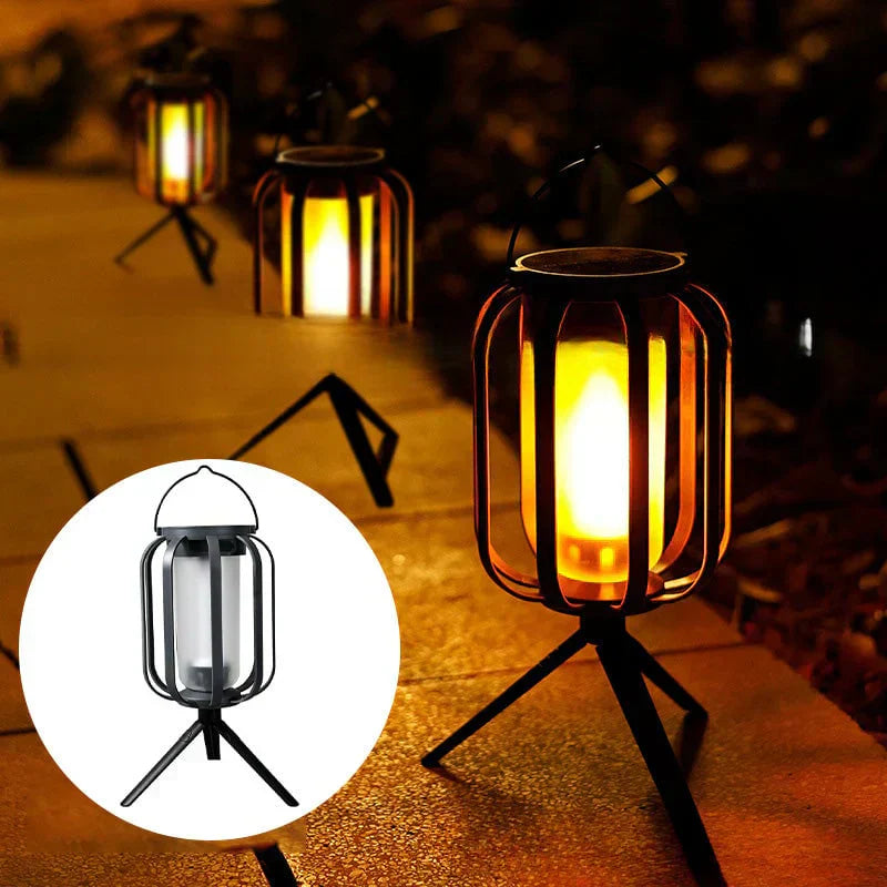 ✨4 Modes Solar Lantern Outdoor Light