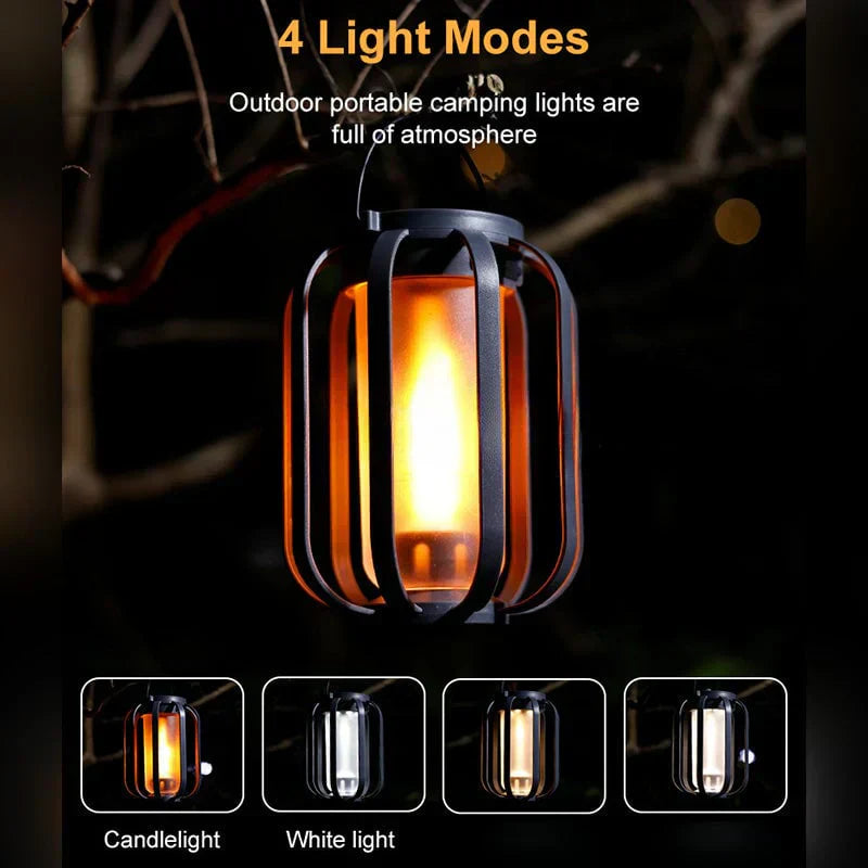 ✨4 Modes Solar Lantern Outdoor Light