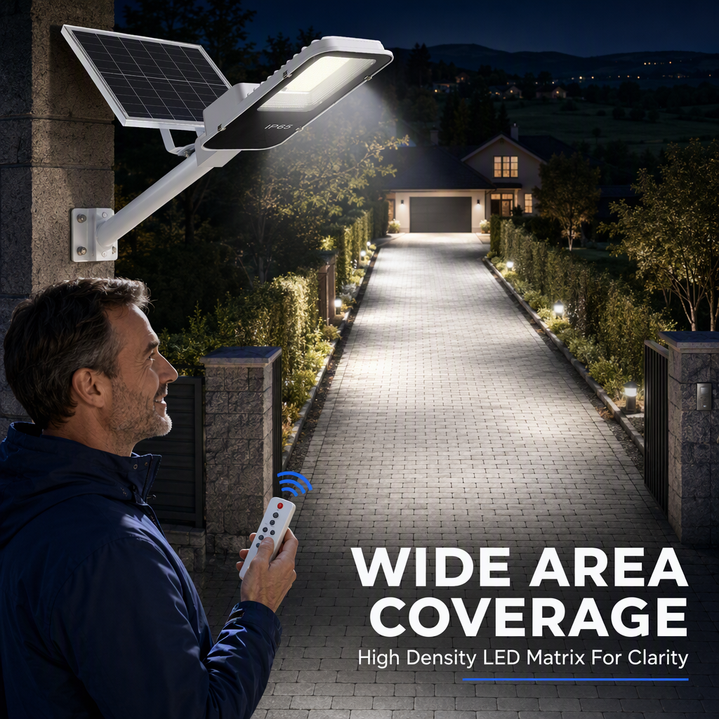 Super bright waterproof street solar light