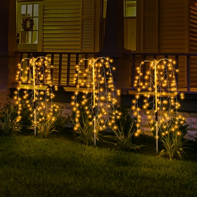 🌈 Solar Garden Lights Outdoor Decor