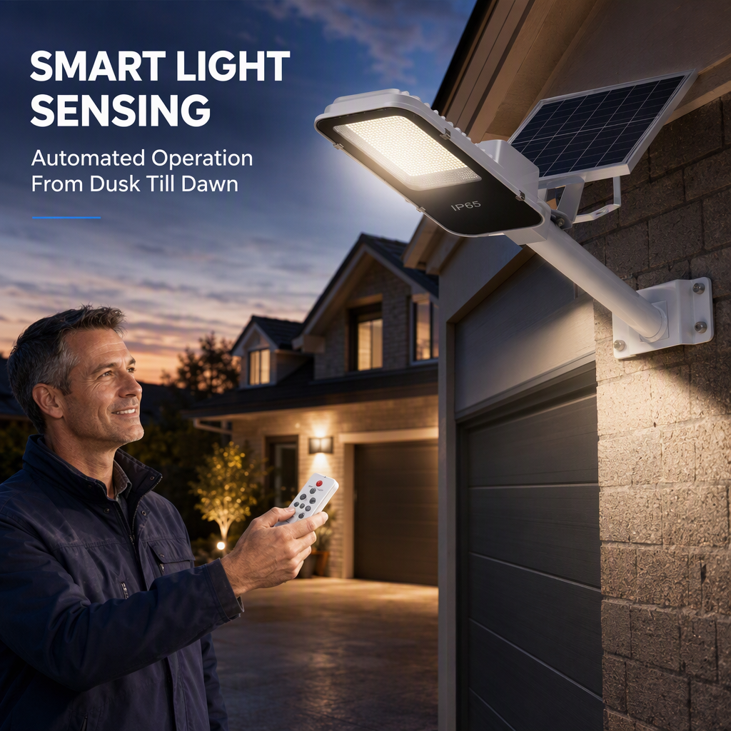 Super bright waterproof street solar light