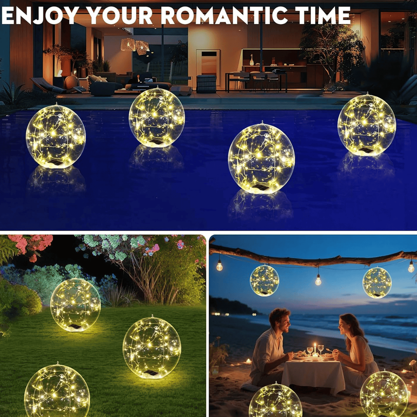 💕Floating Outdoor Solar Decorative Light🌙