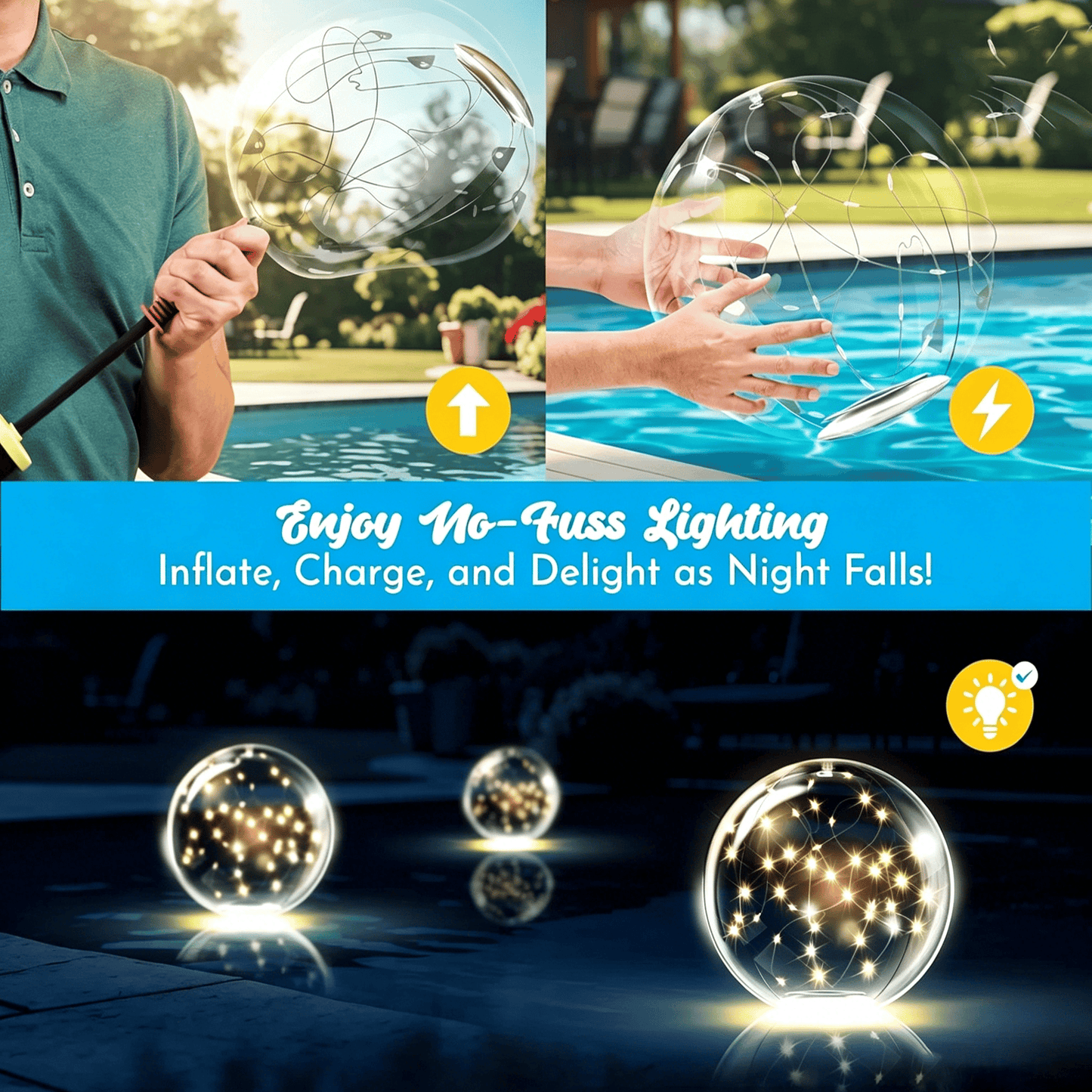 💕Floating Outdoor Solar Decorative Light🌙