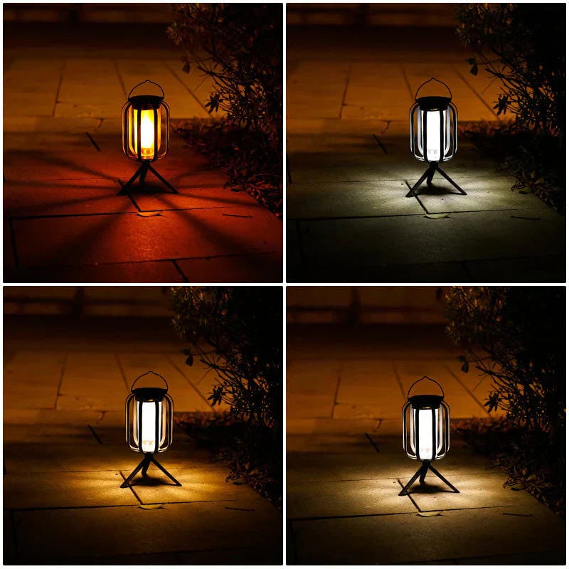✨4 Modes Solar Lantern Outdoor Light