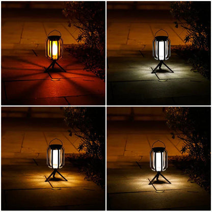 ✨4 Modes Solar Lantern Outdoor Light