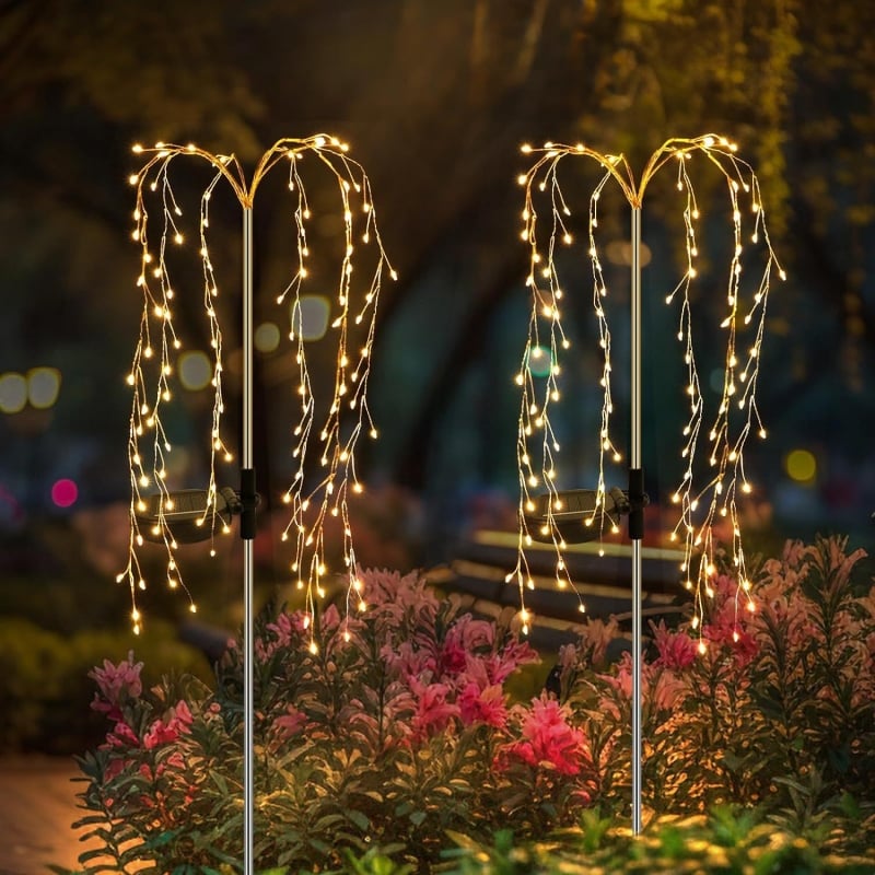 🌈 Solar Garden Lights Outdoor Decor