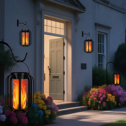 ✨4 Modes Solar Lantern Outdoor Light