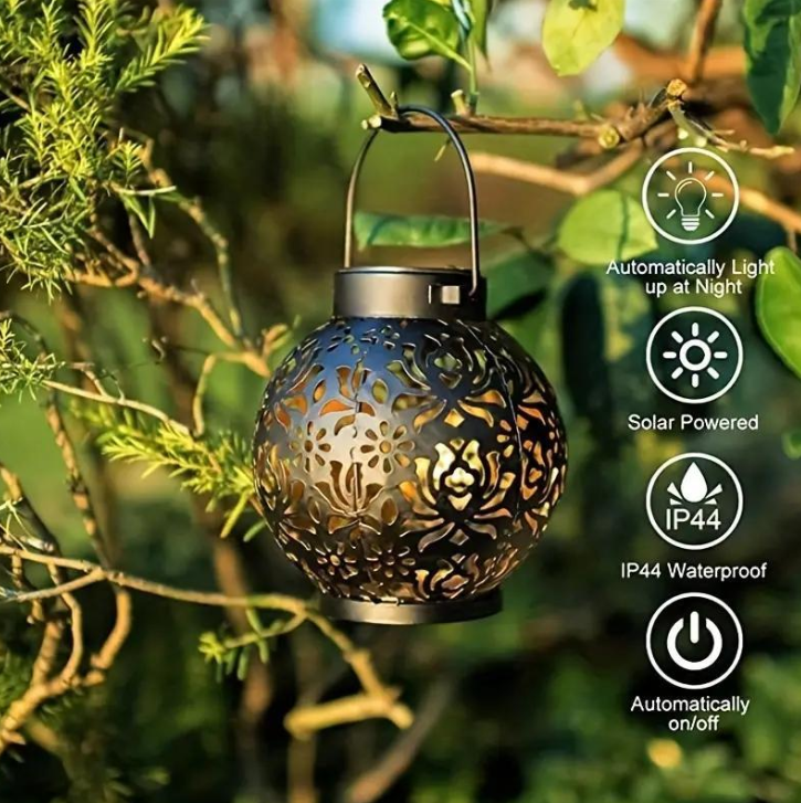 Solar Lanterns Outdoor Pendant Decorative Lighting