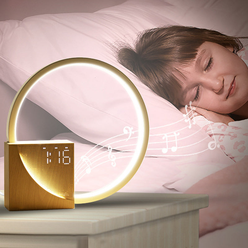 Touch Control Bedside Alarm Clock Light