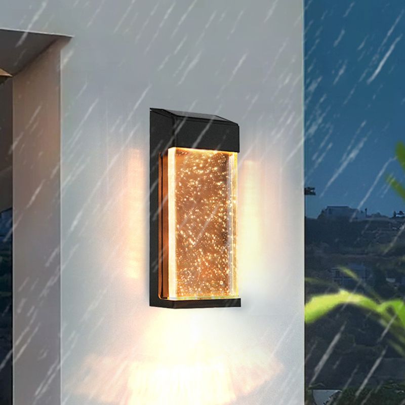Stylish Waterproof Solar Wall Lamp