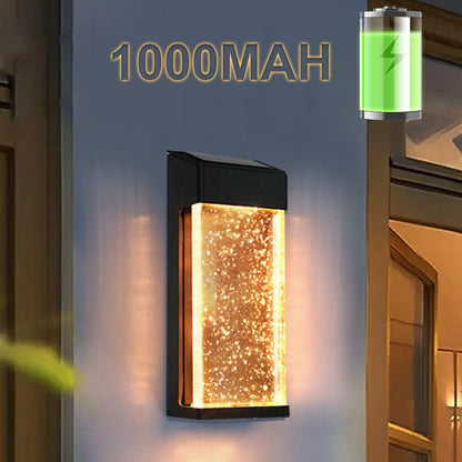 Stylish Waterproof Solar Wall Lamp