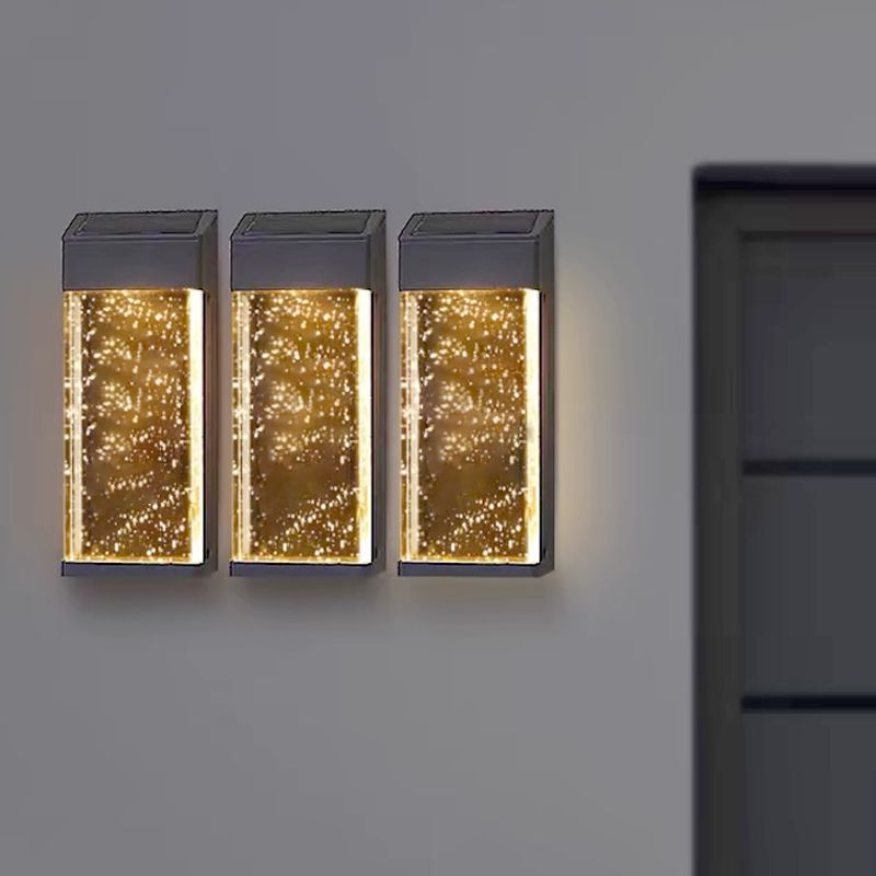 Stylish Waterproof Solar Wall Lamp