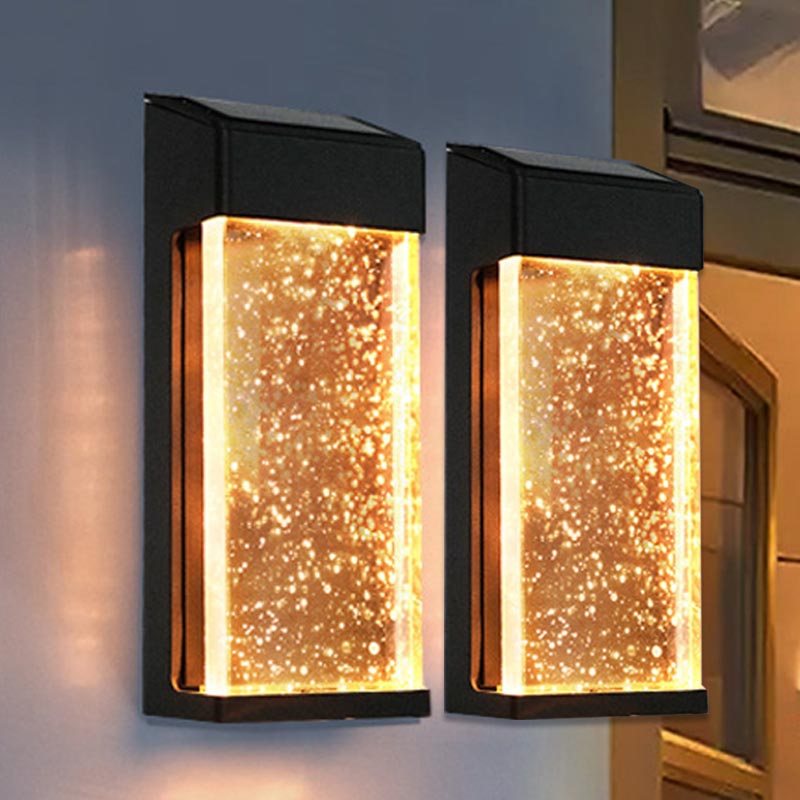 Stylish Waterproof Solar Wall Lamp