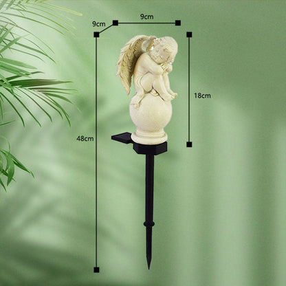 💞👼NEW HOT SALE 💞Solar-Powered Angel Statue Garden Decor Lights