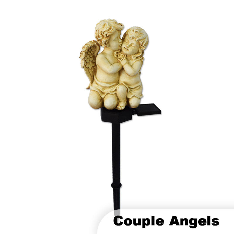 💞👼NEW HOT SALE 💞Solar-Powered Angel Statue Garden Decor Lights