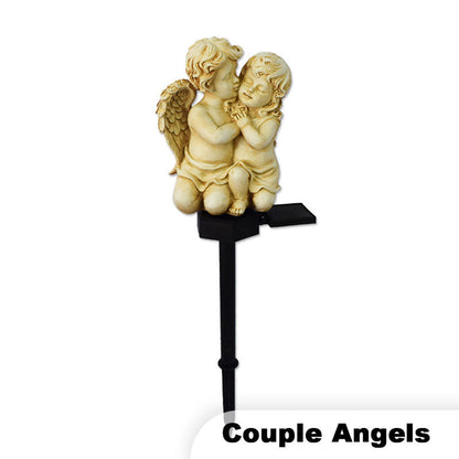 💞👼NEW HOT SALE 💞Solar-Powered Angel Statue Garden Decor Lights