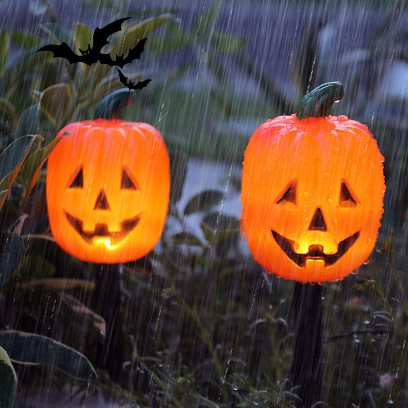 Halloween Pumpkin Garden Stake Solar Light