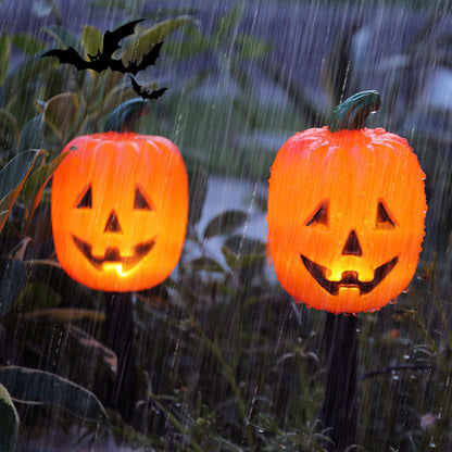 Halloween Pumpkin Garden Stake Solar Light