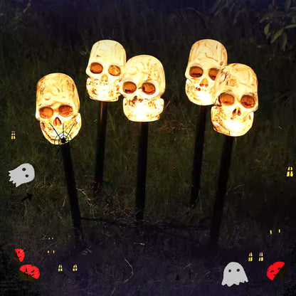 Halloween Pumpkin Garden Stake Solar Light