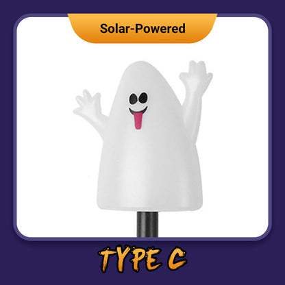 Halloween Pumpkin Garden Stake Solar Light