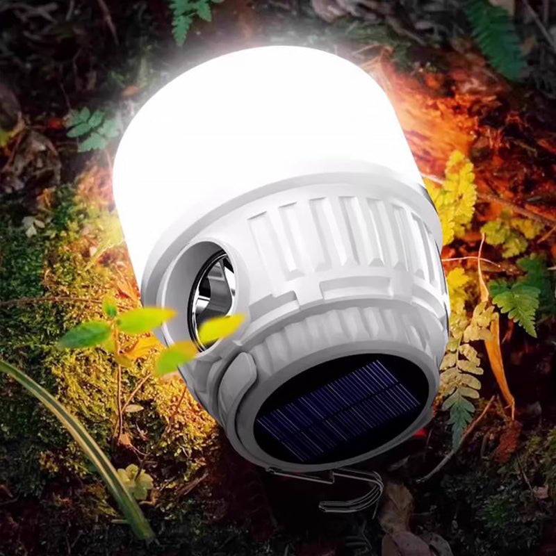 Solar Digital Display Dual Light Source Outdoor Light
