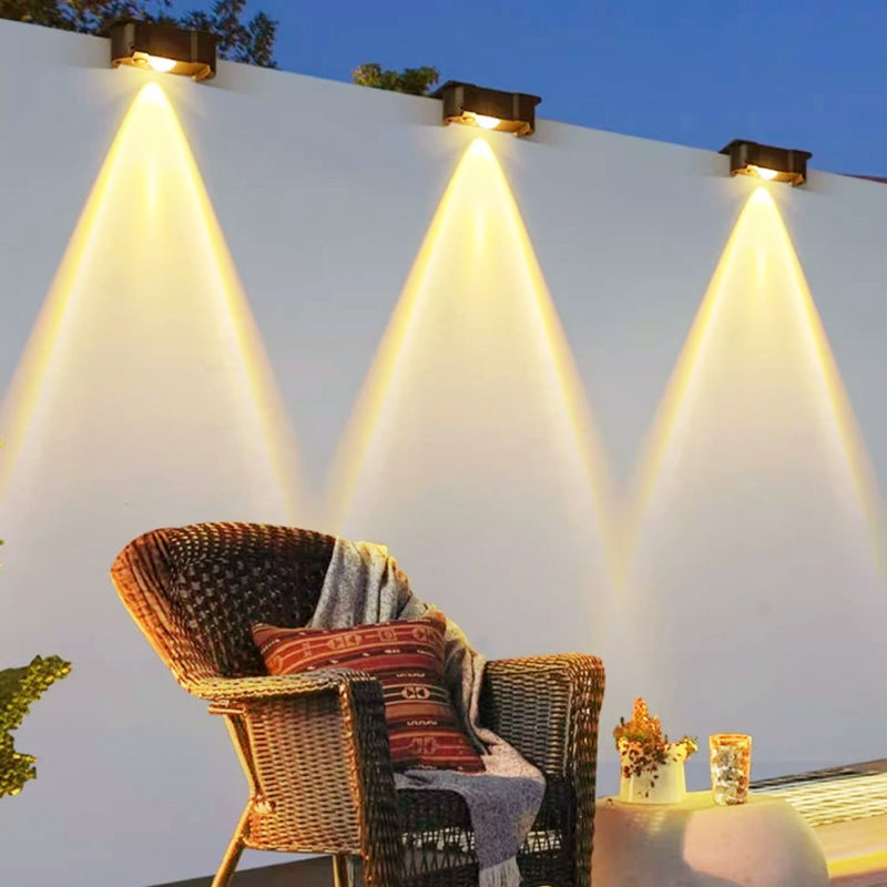 Waterproof Solar Fence Lights for Outdoor Decor