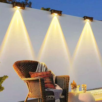 Waterproof Solar Fence Lights for Outdoor Decor