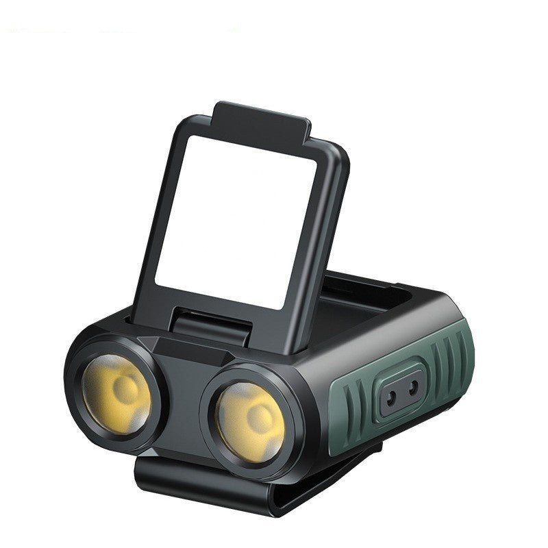 LED Clip-On Hat Light with Stepless Dimming & Motion Sensor