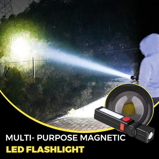 🔥 Multi- Purpose Magnetic LED Flashlight
