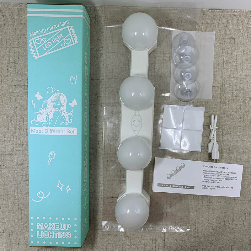 Portable LED Makeup Light with Suction Cup