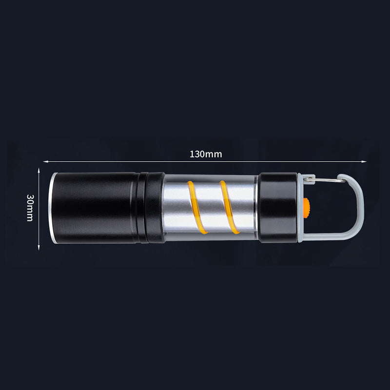 🔥 Multifunctional Super Bright USB Rechargeable Camping Flashlight