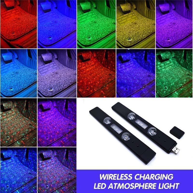 🔥LED ambient Light With Wireless Charging
