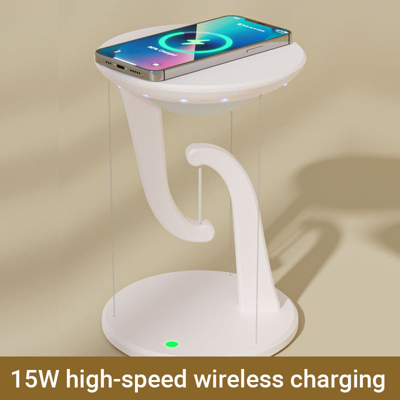 Creative Bedroom Floating Fast Wireless Charging Ambient Light