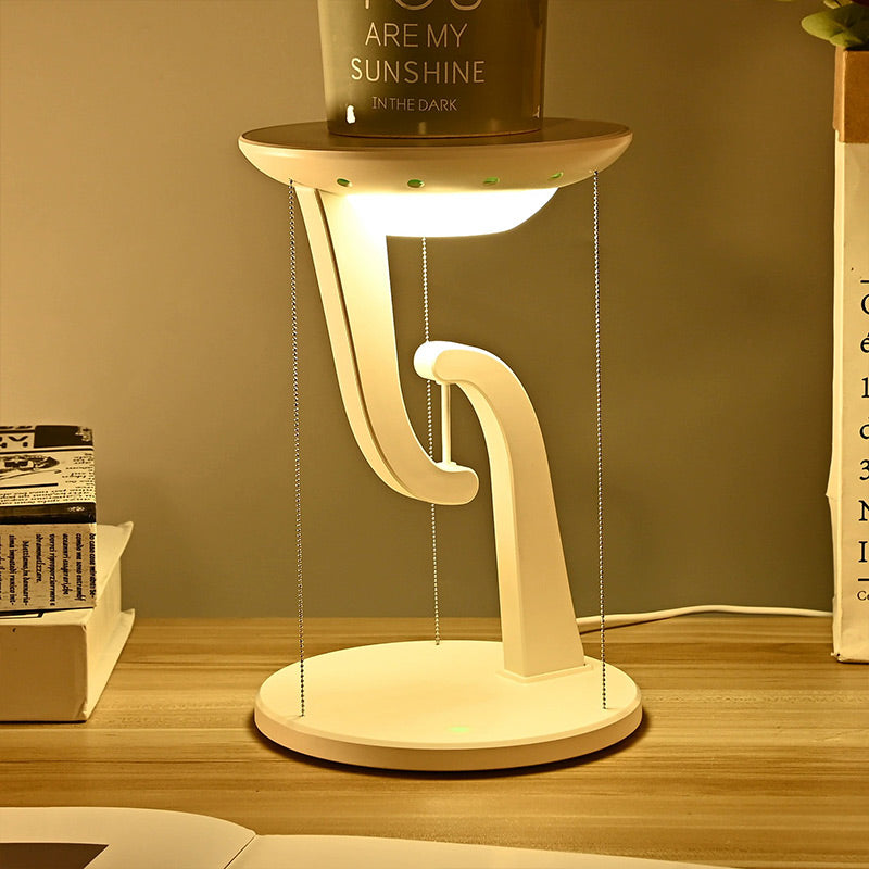 Creative Bedroom Floating Fast Wireless Charging Ambient Light