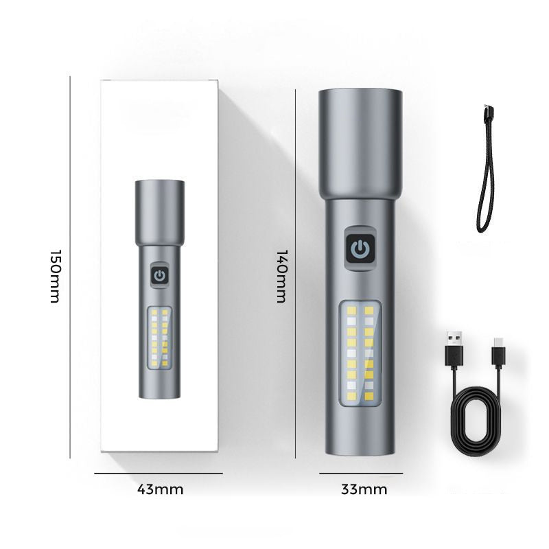 🔥Buy 2 Get 1 Free🔦Ultra-Bright Zoomable Flashlight