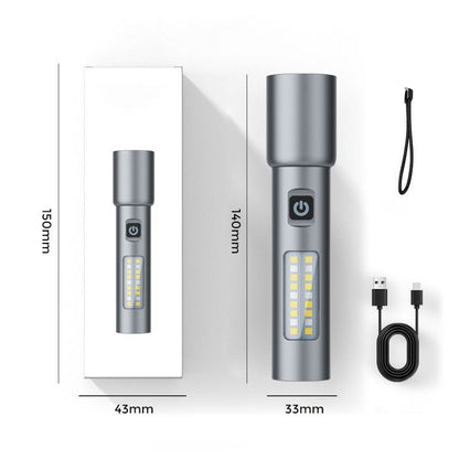 🔥Buy 2 Get 1 Free🔦Ultra-Bright Zoomable Flashlight