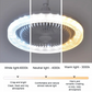 🍃E27 360° Rotating Ceiling Fan with Remote Control