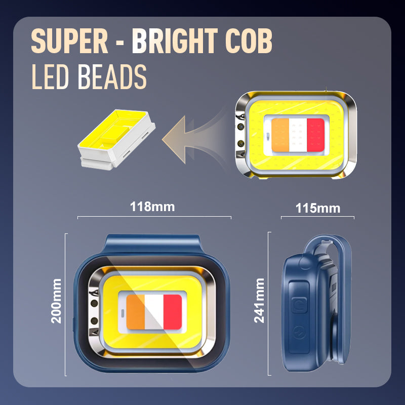 🔥Portable Multi-Function Magnetic Light ~ Suitable for work, outdoor, night running, fishing various occasions